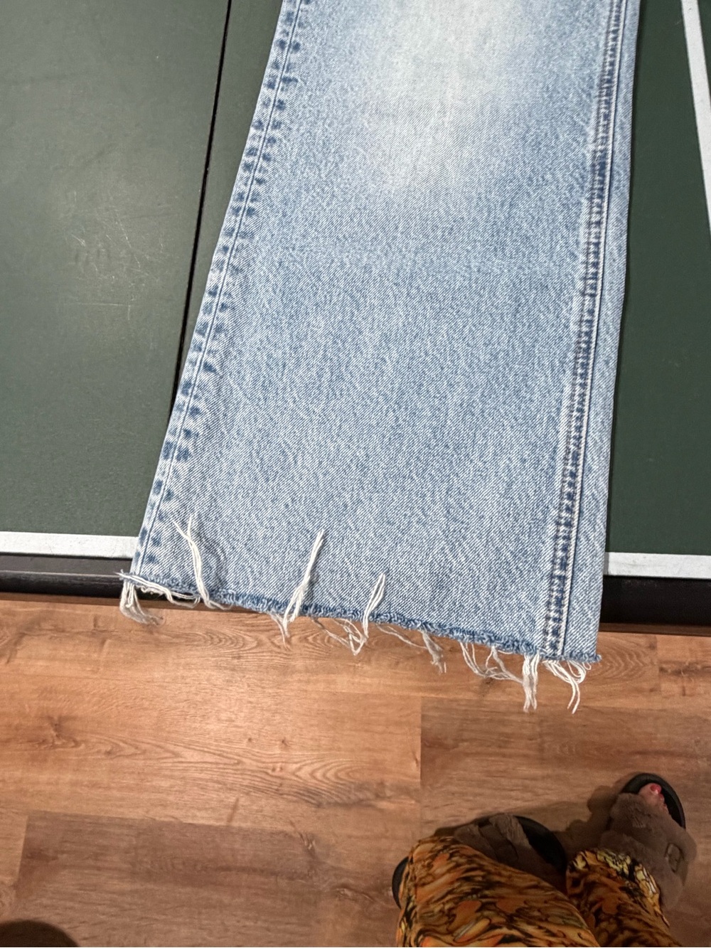 Zara Light Blue Men's Straight Jeans - Picture 2 of 4